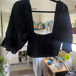 Free People At Ease Crop Top